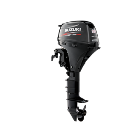 Suzuki DF9.9BR Outboard short or Long shaft Electric start + remote steer inc. side mount control box