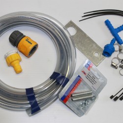 Trailer brake flushing kit