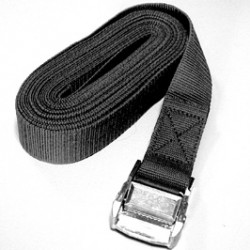 Tie Down Strap w/ self locking buckle, 2.5mx25mm, BL 250kg